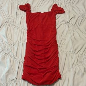 New red mini dress!